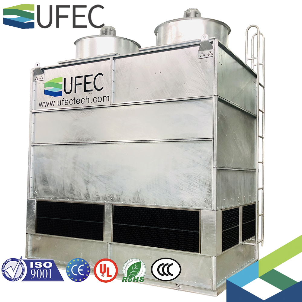 Stainless Steel Ammonia Freon Counter Flow Refrigeration Evaporative