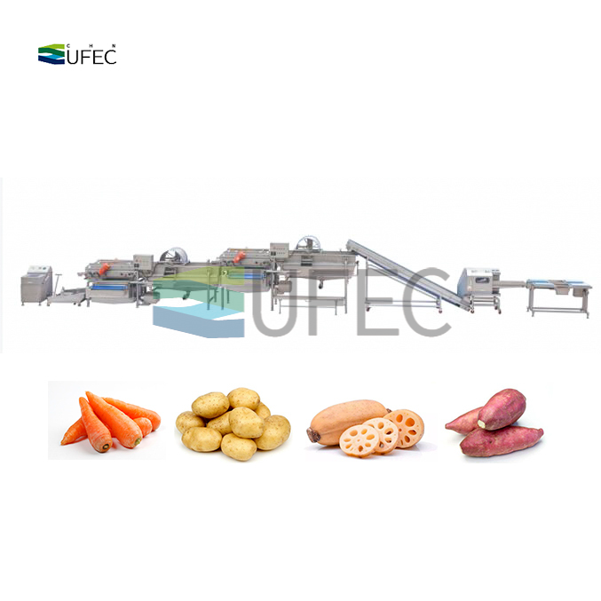 Intelligent Production Line for Root Fruits And Vegetables