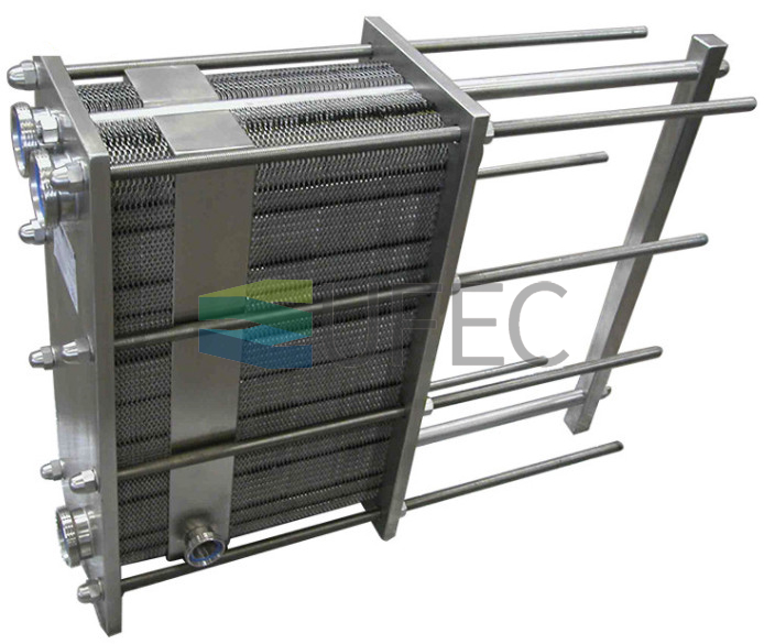 Large Plate Type Heat Exchanger Stainless Steel