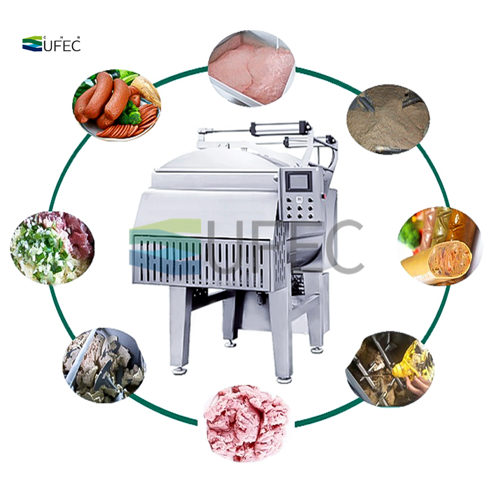 Frequency Meat Vacuum Mixer/Industrial Sausage Meat Machine
